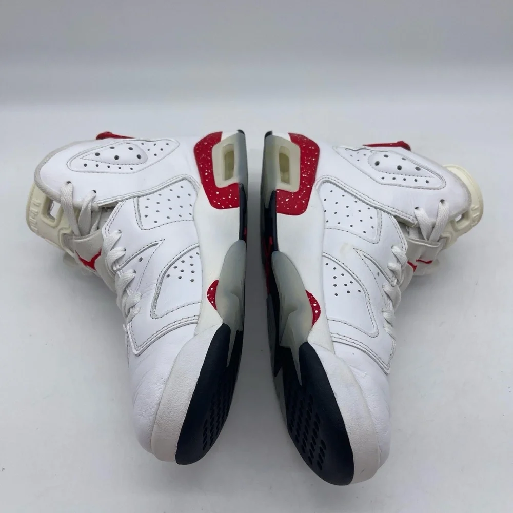 Nike Air Jordan 6 Retro GS‎ 384665-162 Youth Size 6Y Shoes 'Red Oreo' Sneakers
